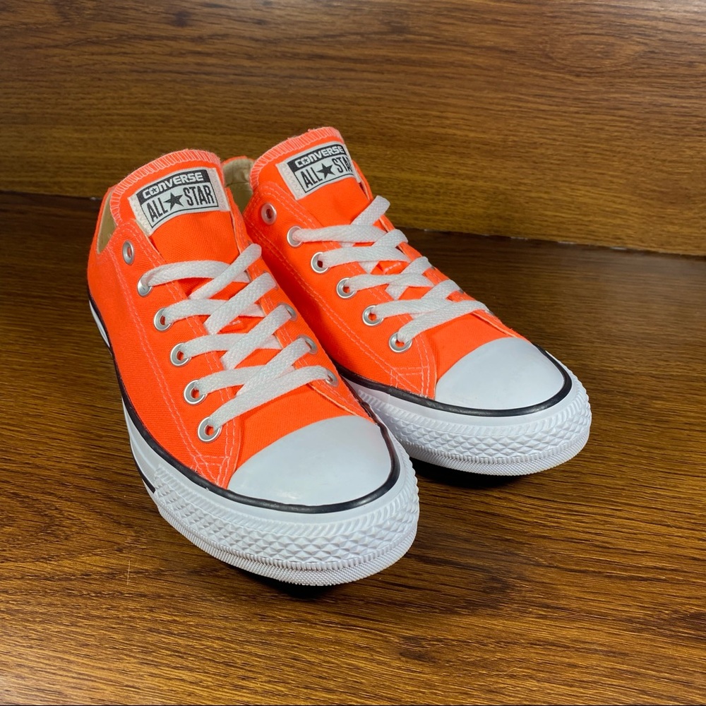 Converse All Star Orange Sneakers